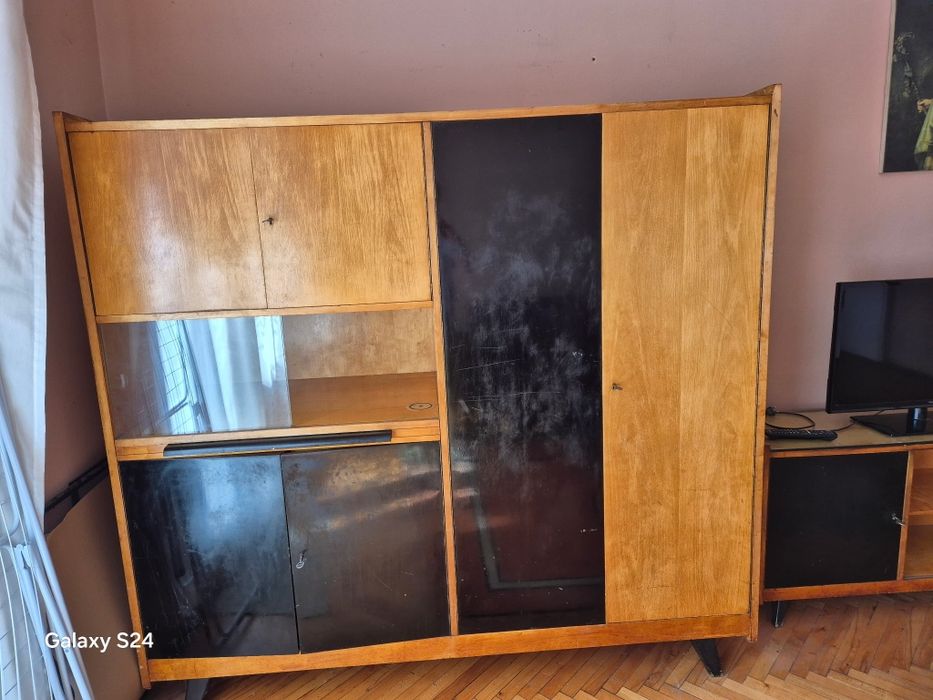Meble Kraków Lejkowski Leśniewski PRL 60 70 komplet Łódź Górna
