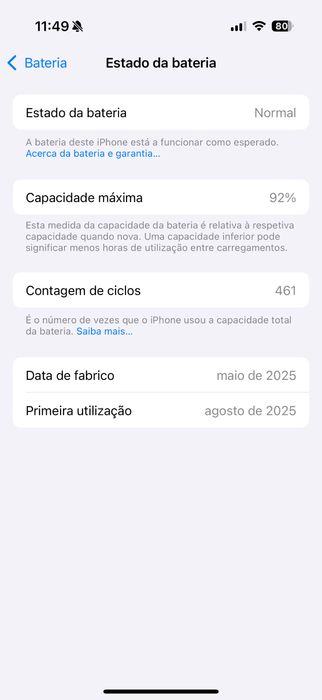 RESERVADO • Iphone 16 pro Novo