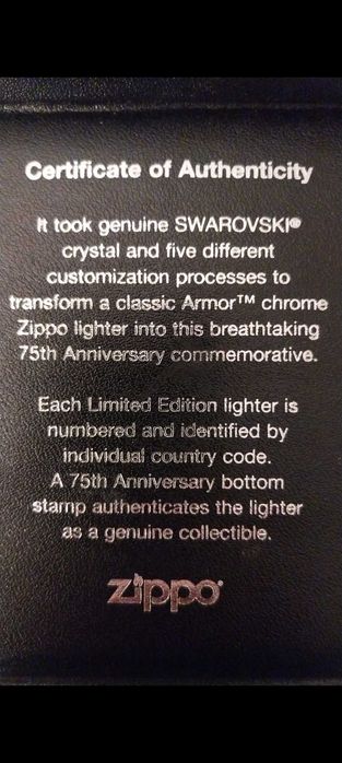 Isqueiro Zippo Novo