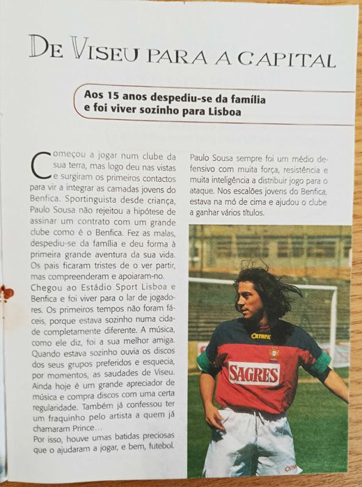 Revista Super Jovem - Paulo Sousa