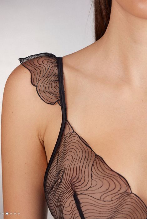 Intimissimi nowa koszulka nocna S nero czarna