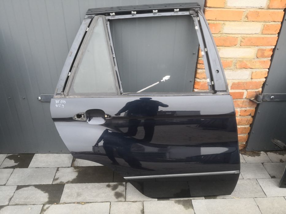 Drzwi prawe tylne BMW x5 e53 carbonshwarz 416/9 oryginał prawy tył