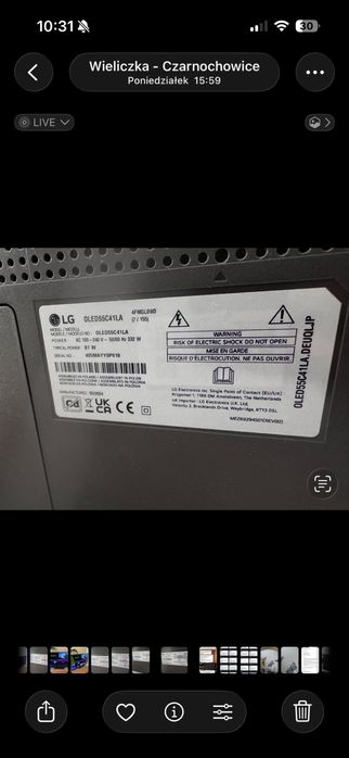 Telewizor OLED LG 55C41LA 55 cali 4K UHD