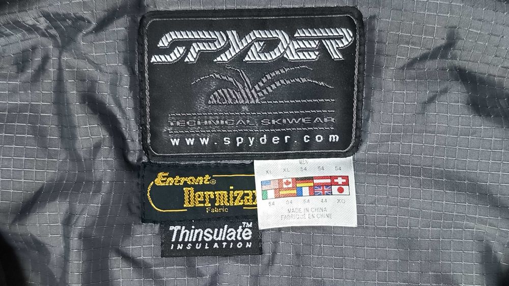 Męska kurtka SPYDER TITAN JACKET r.XL stan bardzo dobry