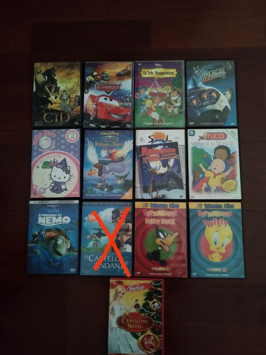 DVD para crianças