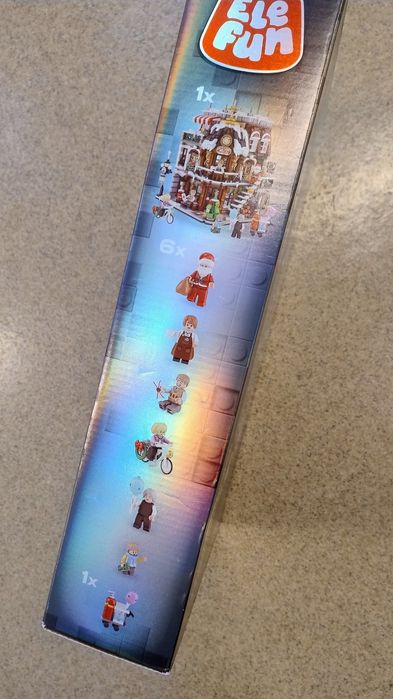 Klocki Elefun 2600 el zimowa kawiarenka winter cafe small bricks