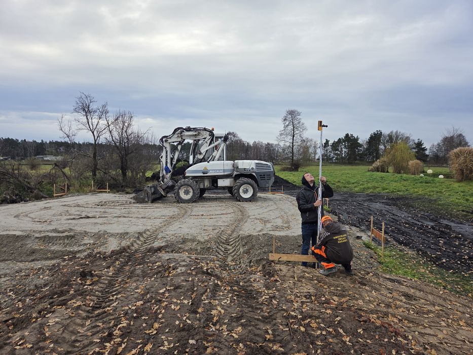 Usługi koparka transport