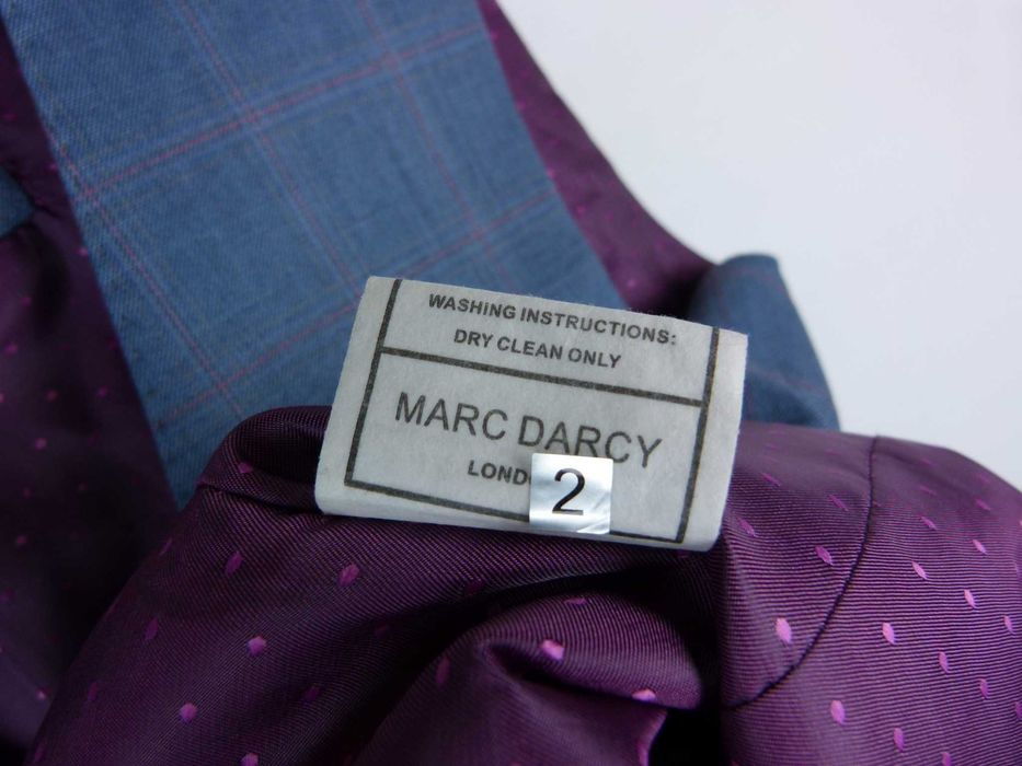 Marc Darcy elegancka kamizelka krata 36R / S