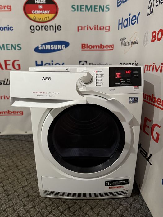 Сушильна машина/сушка/ сушарка AEG SERIE 8000 T8DB66580 8кг бу техніка