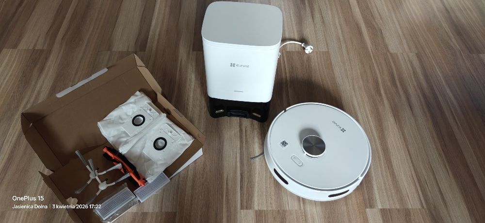 Robot sprzątający EZVIZ RE5 Plus na gwarancji