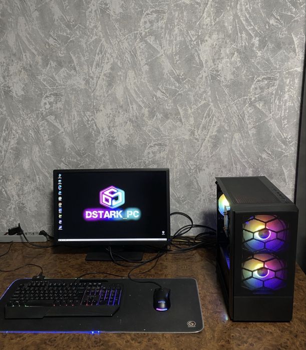 Игровой компьютер i3 10100F 16ГБ ОЗУ SSD m2 512ГБ HDD 1ТБ GTX1070/8ГБ