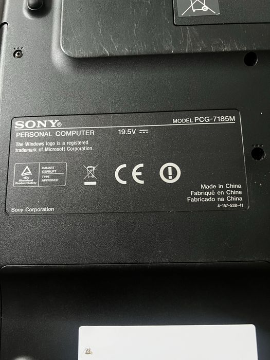 ноутбук Sony PCG 7185M