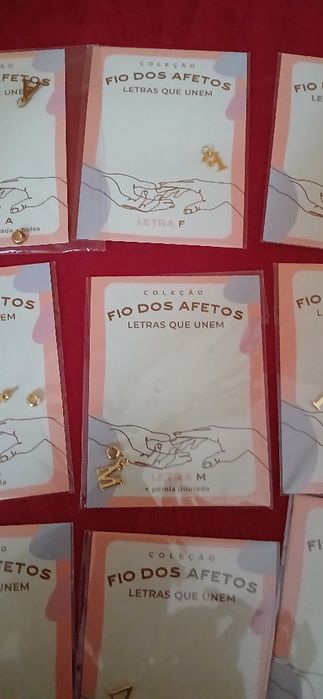 Letras Fio dos Afetos, embaladas