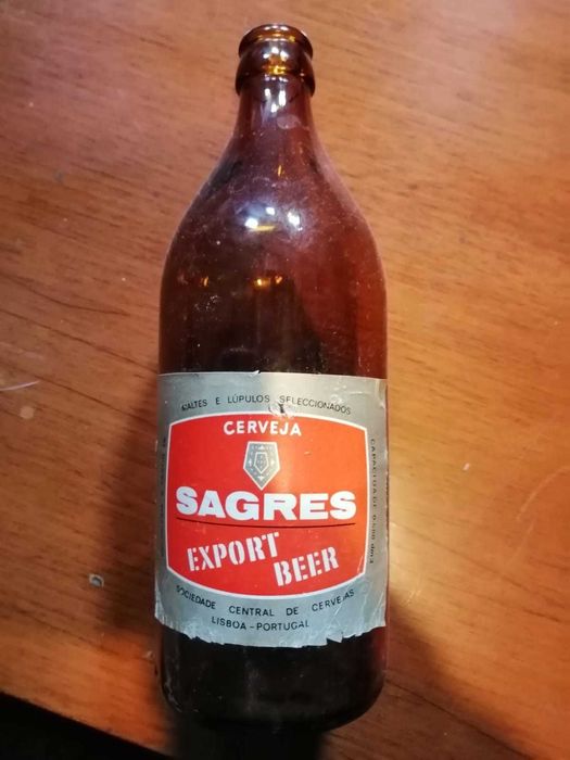 Garrafas Sagres antigas exportadas para Ultramar 1968 - A Bazuca