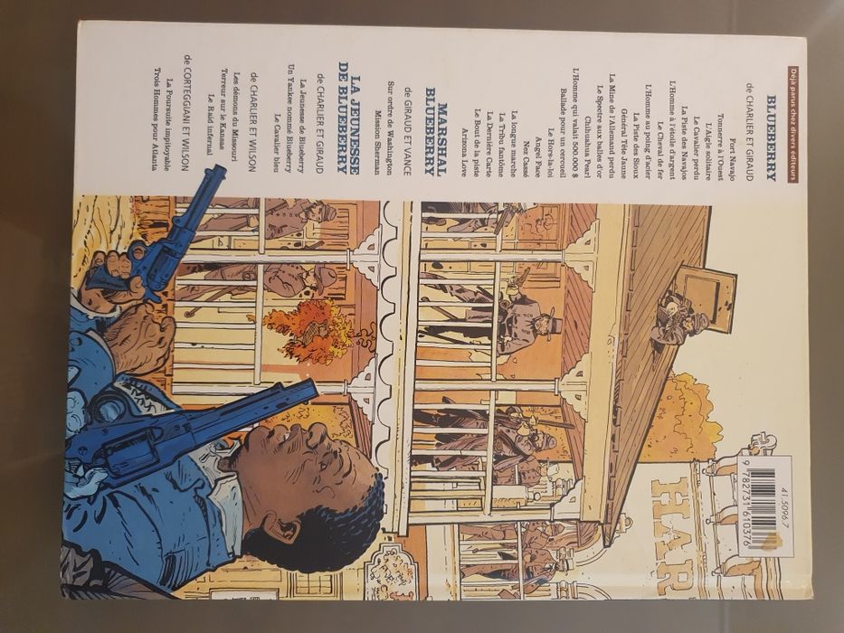 Banda desenhada em francês-La jeunesse de Blueberry (vol.8)