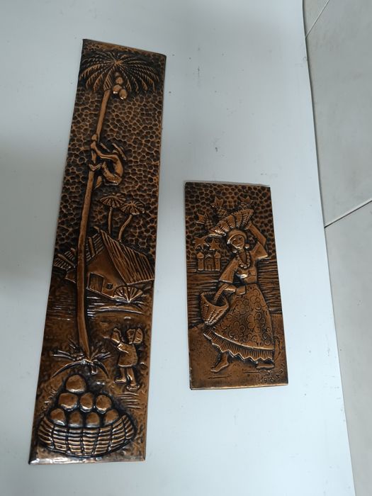 Quadros em cobre