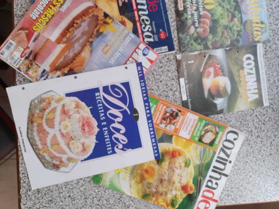 28-Revistas culinária diversas