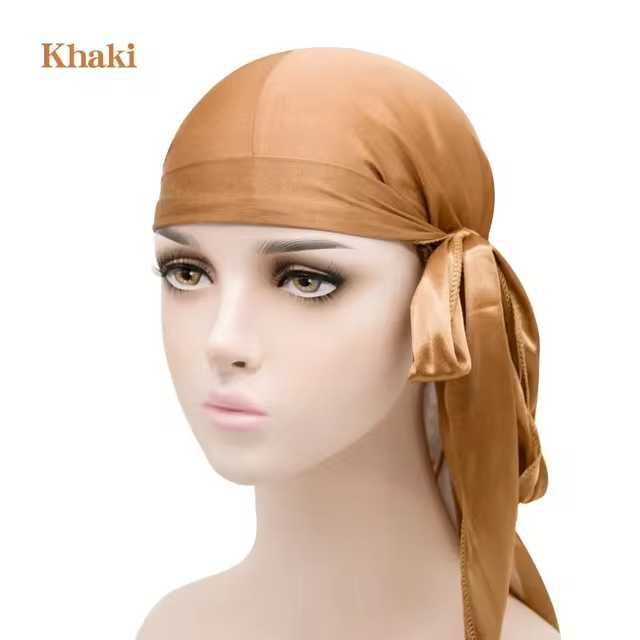 Durag Khaki Brązowy Travis Scott Cactus Jack Streetwear