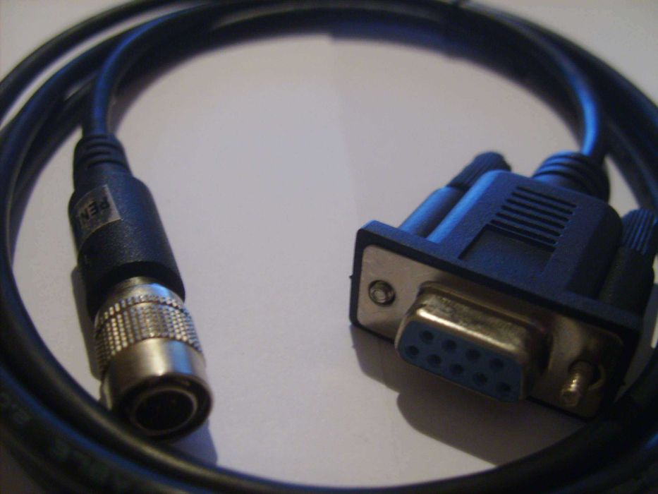 Equipamento de topografia novo - cabos Leica nikon pentax trimble