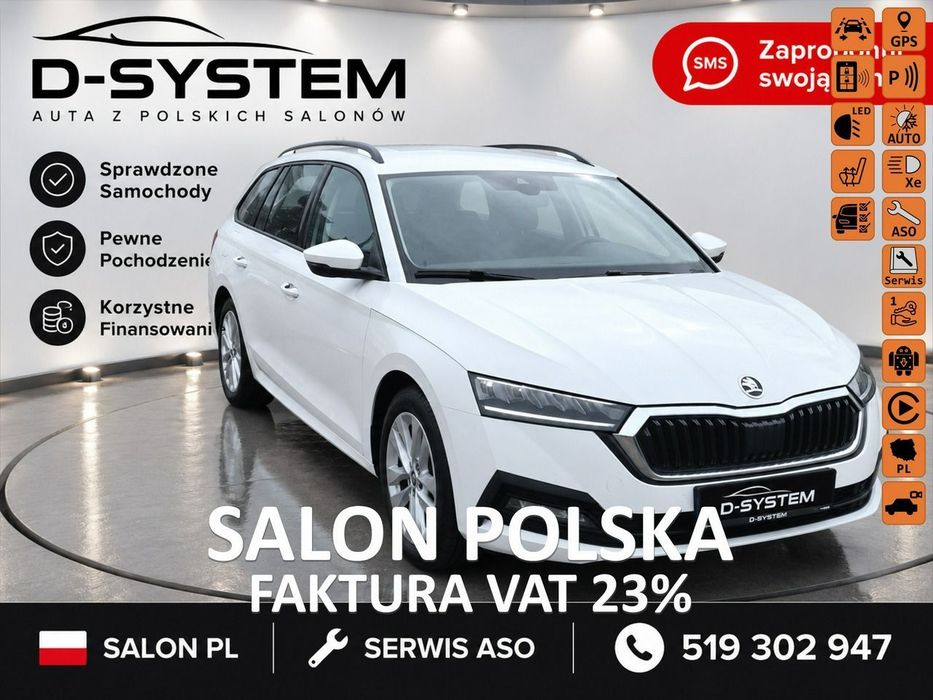 Skoda Octavia 2023 Tylko Salon Polska 1Właściciel  ledy ASO lux stan