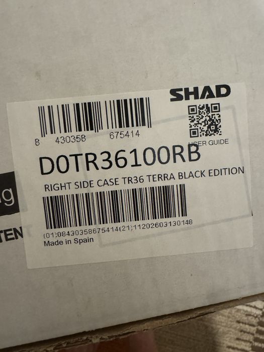 Shad Terra TR36 right side