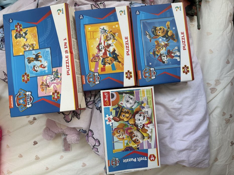 Пазли щенячий патруль