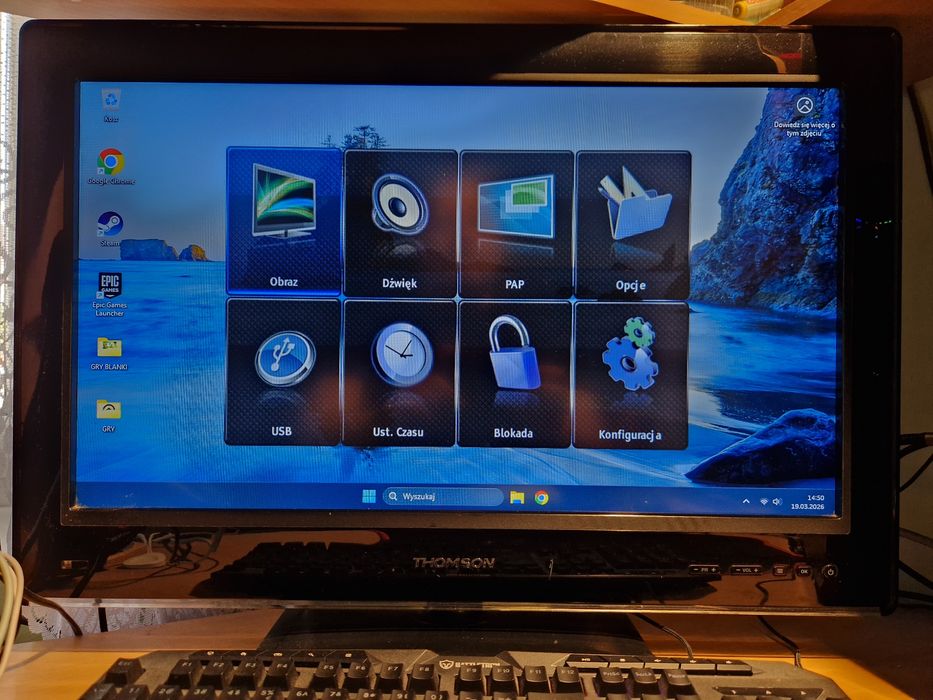 TV LED Thomson 26HS5246C + pilot