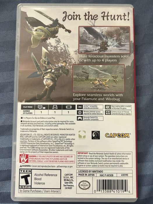 Гра Monster hunter