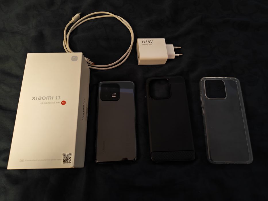 Xiaomi 13 8/256gb, ładowarka 67w, etui spigen