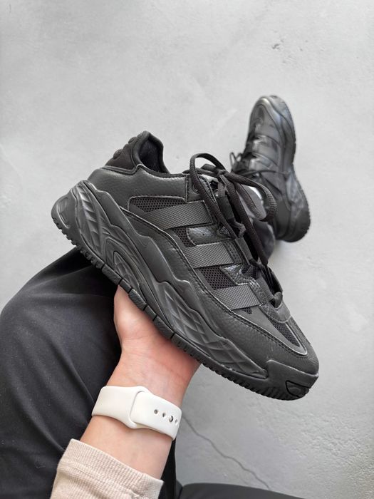Мужские кроссовки Adidas Niteball "Black" Размеры 40-45