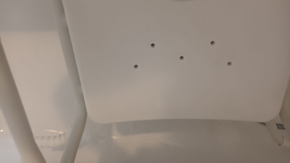 Cadeira de banho giratória