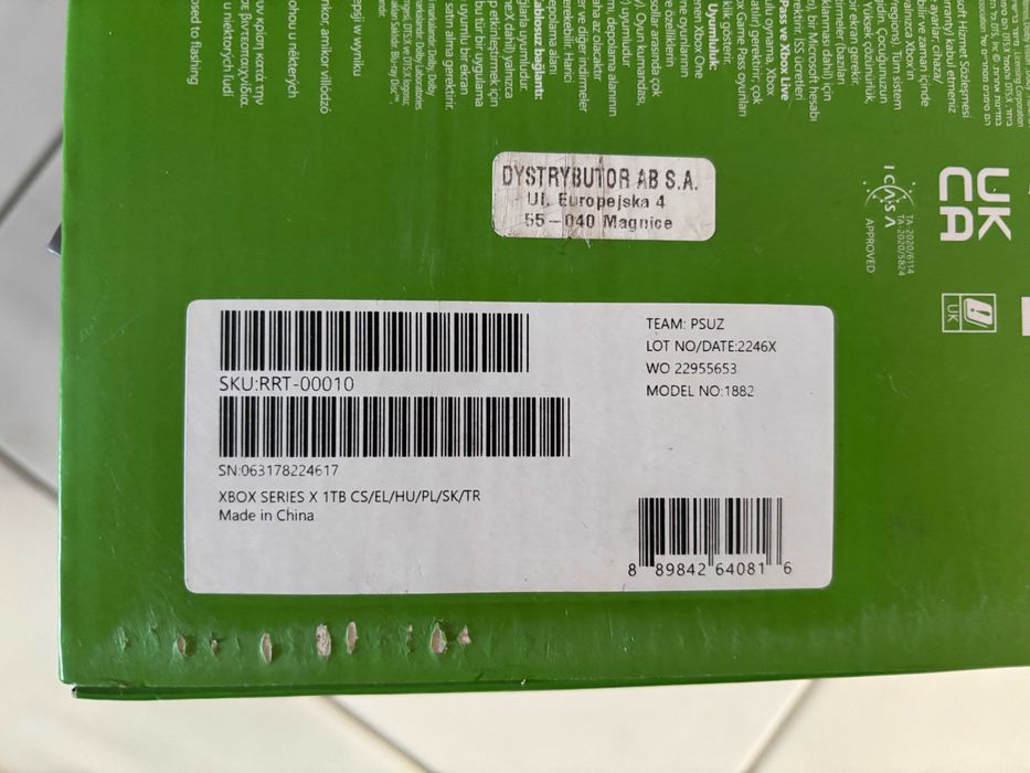 Xbox Series X 1 ТБ Black + 3 игры в подарок