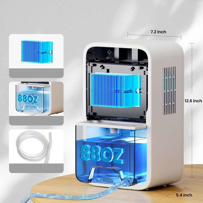 Осушувач повітря HYUNDAI HDSH001UA безкомпресорний