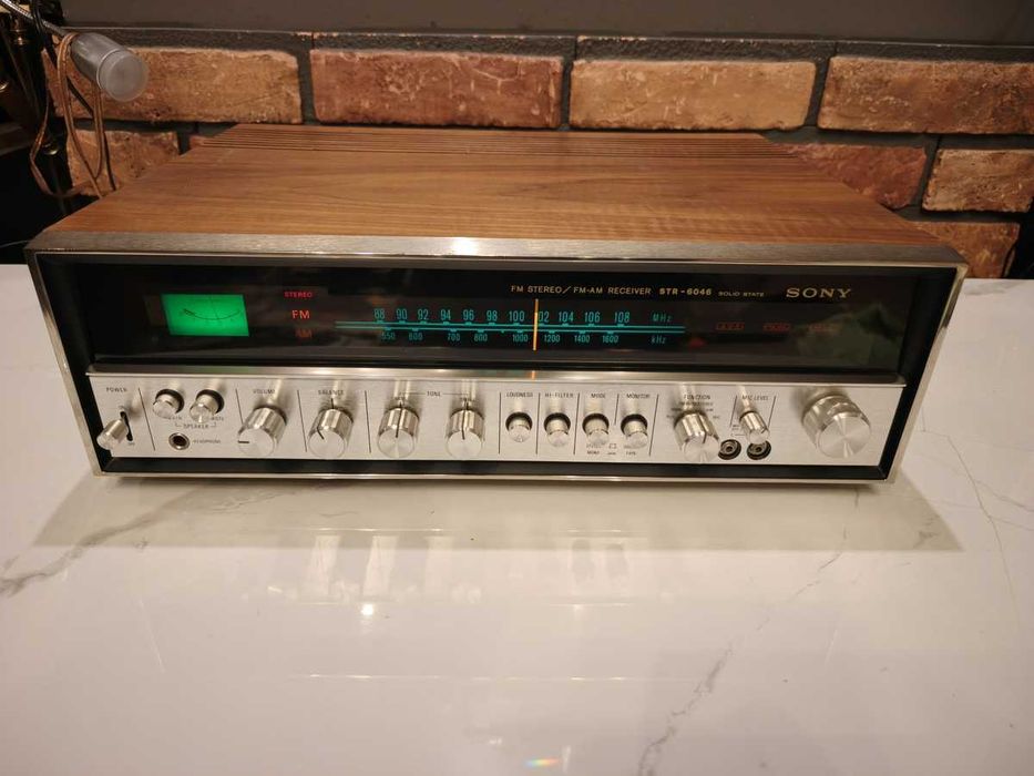 SONY STR-6046 Piękny amplituner VINTAGE ! Znakomity stan