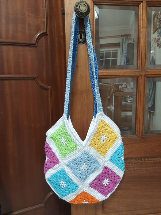 Saco em fio rústico