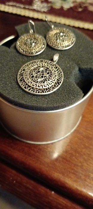 Komplet biżuterii Versace