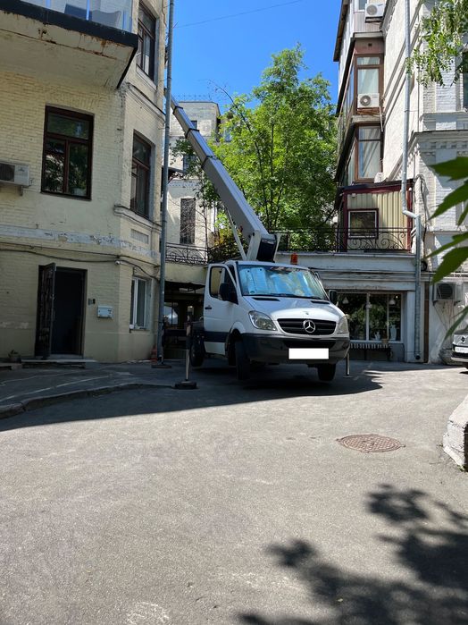 Аренда автовышки (14м-66м). Услуги автовышки. ЗИЛ, ГАЗ, КАМАЗ, IVECO, ISUZU, RENAULT, MERCEDES-BENZ, DAF, ГАЗ