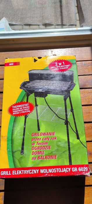 Електро гриль новий