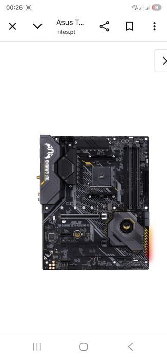 Combo Gaming  9 5900X + ASUS TUF X570-Plus Wi-Fi + 32gb ddr4 3600mhz