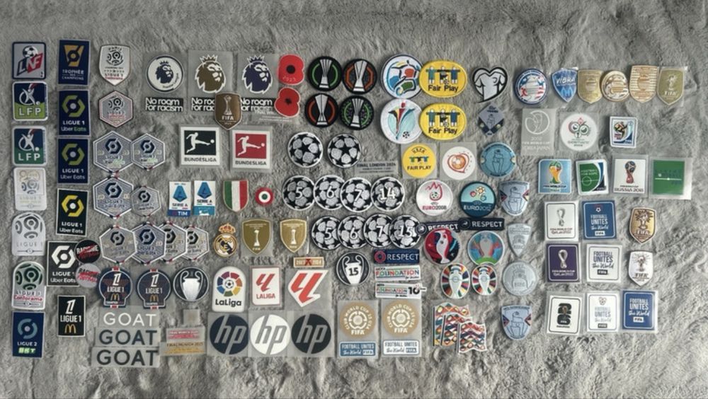 Patchs badges emblemas benfica porto sporting manchester real madrid