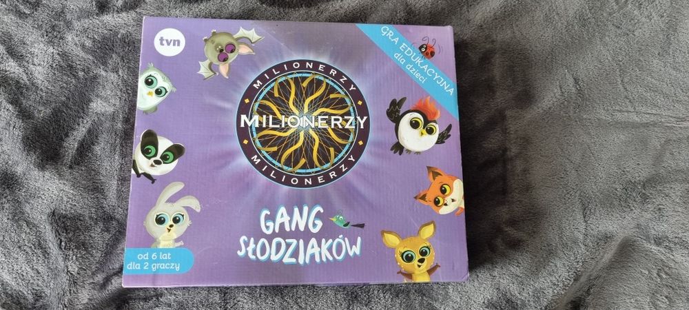 Gra edukacyjna Milionerzy Gang Słodziaków