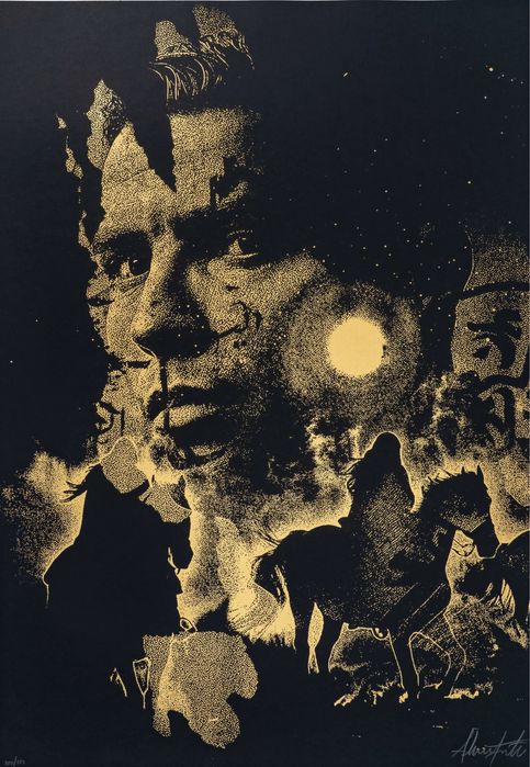 Vhils Serigrafia (Cristiano Ronaldo)