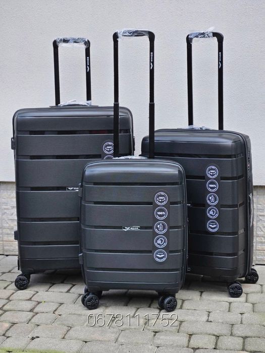 100% поліпропилен WINGS HWF02 Польща валізи чемоданы ручна поклажа