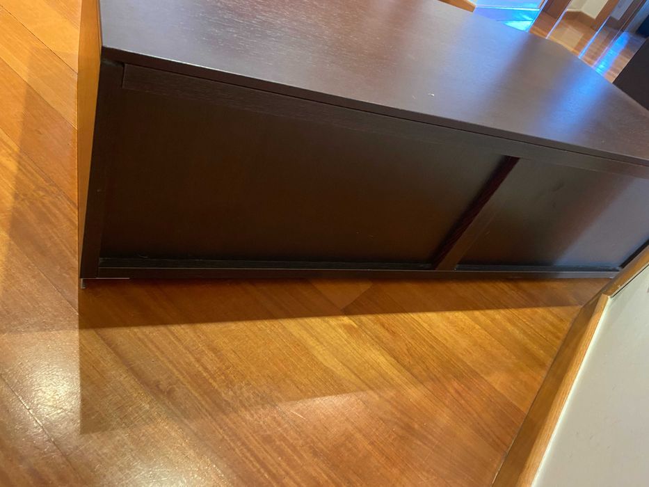 Móvel TV em madeira Wengue