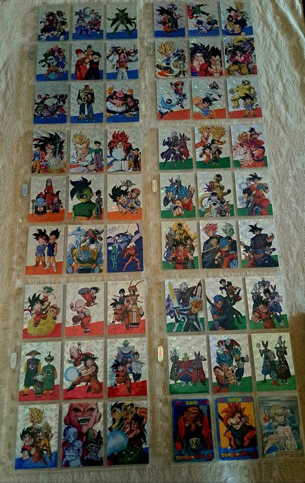 Cartas dragon ballz