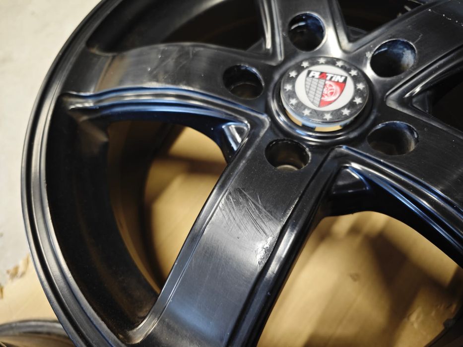 Alufelgi czarne 4 szt