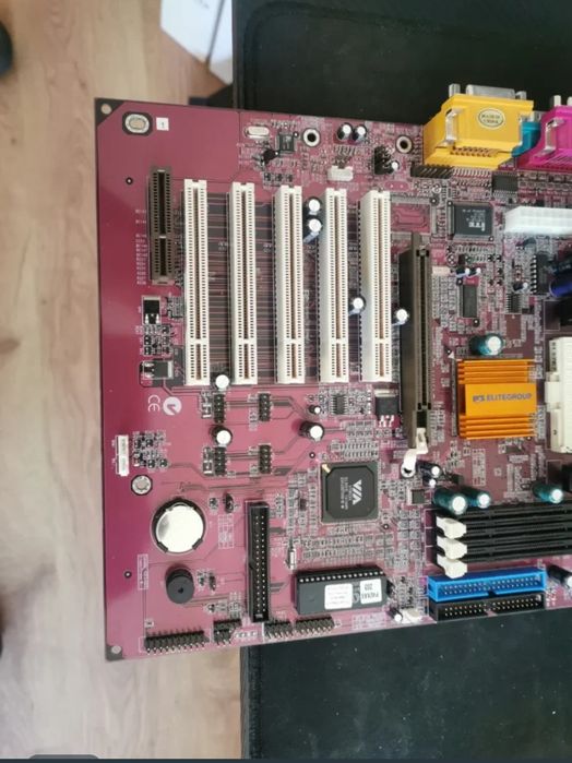 Motherboard ECS P4VXAS Socket 423 + P4 1.4