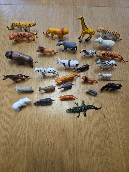 Figurki zwierząt