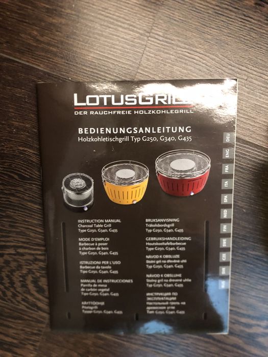 Churrasqueira Lotus Grill XL, pouquíssimas vezes usada + acessórios no