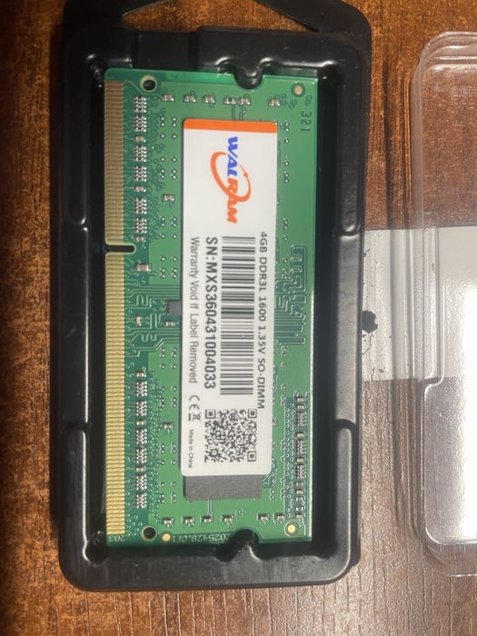Pmięć DDR3L 4GB SO-Dimm 1600